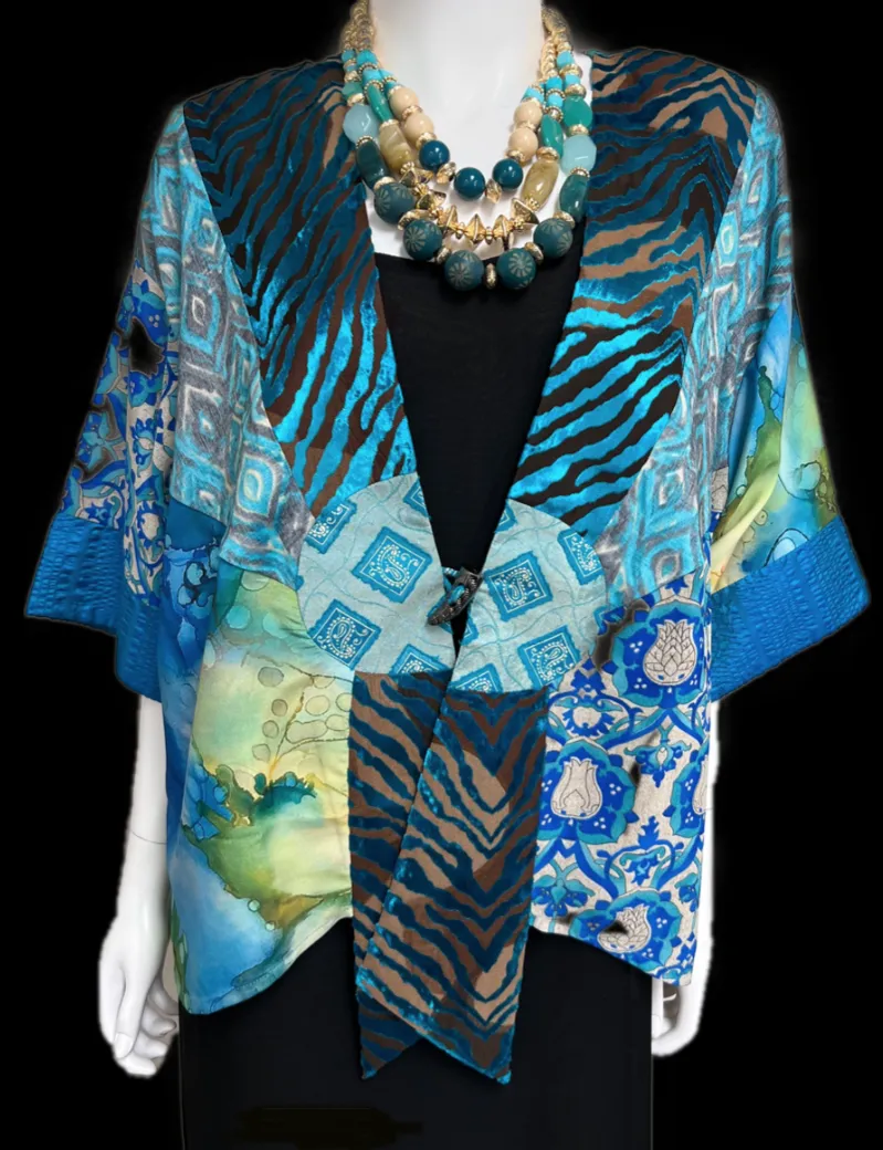 Boho Chic Flirty Fashionista Top or Jacket