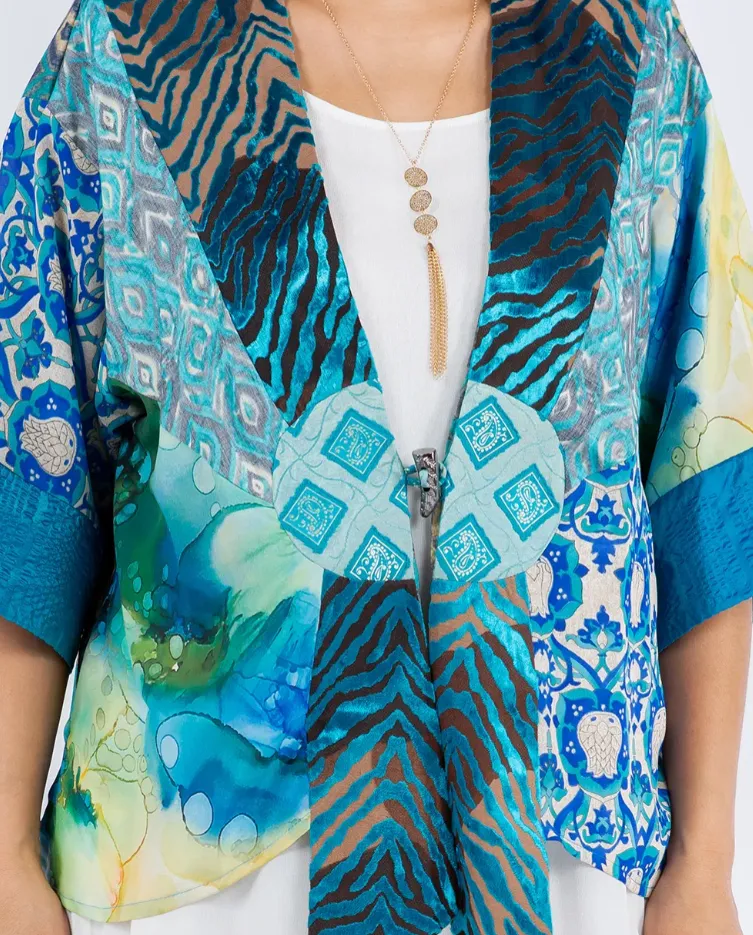 Boho Chic Flirty Fashionista Top or Jacket