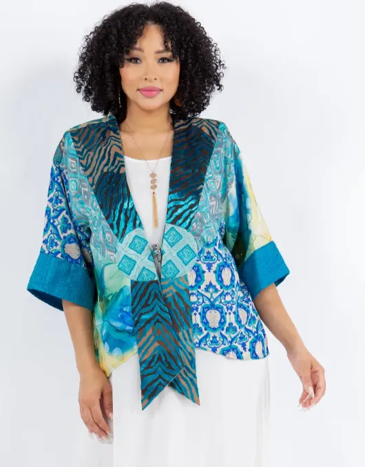 Boho Chic Flirty Fashionista Top or Jacket