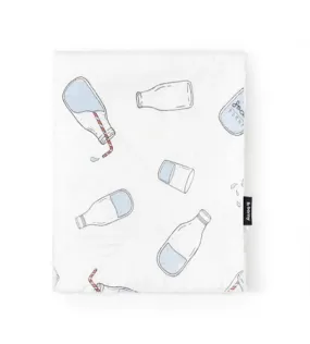 Borny Large Blanket Blue Bottles