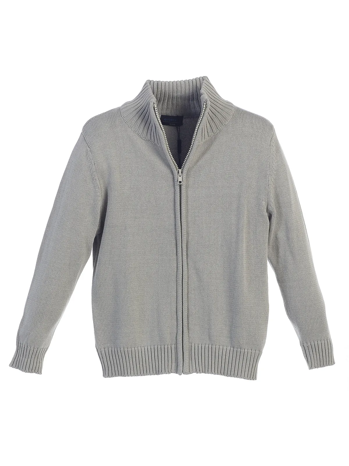 Boy's Full Zip Cardigan Sweater