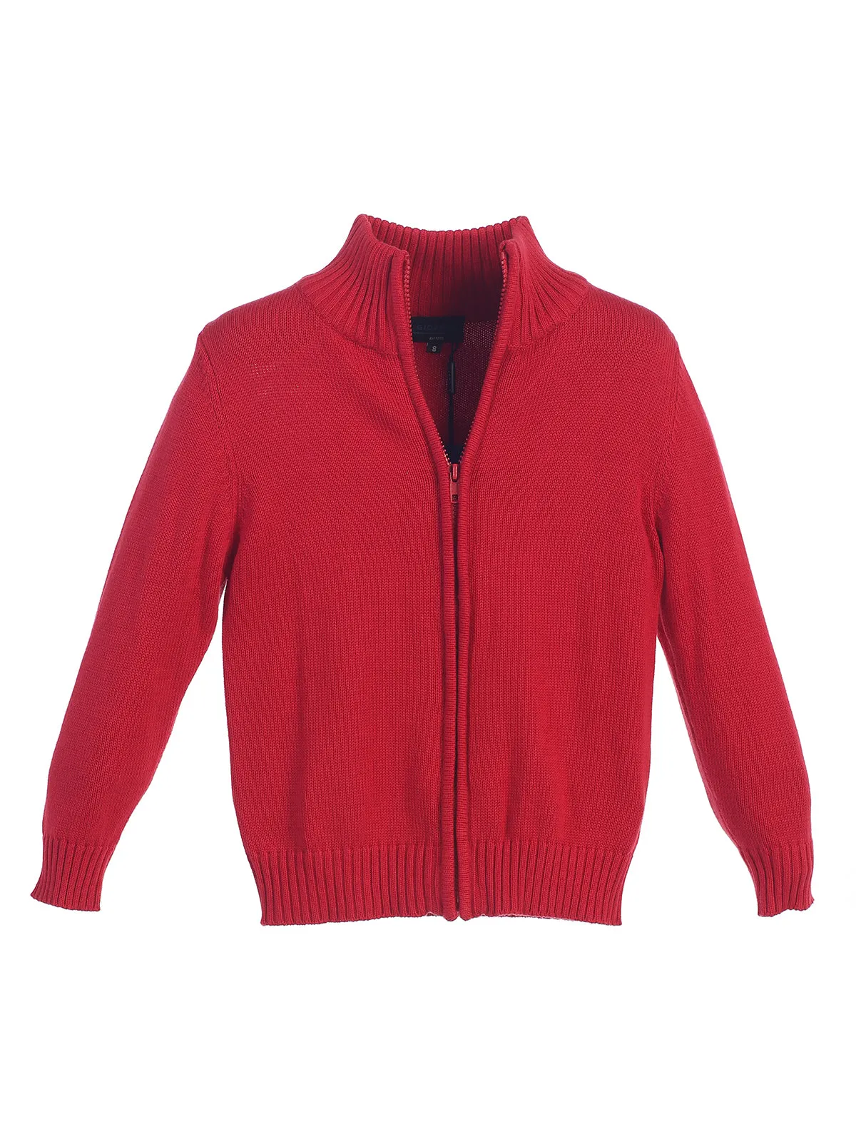 Boy's Full Zip Cardigan Sweater