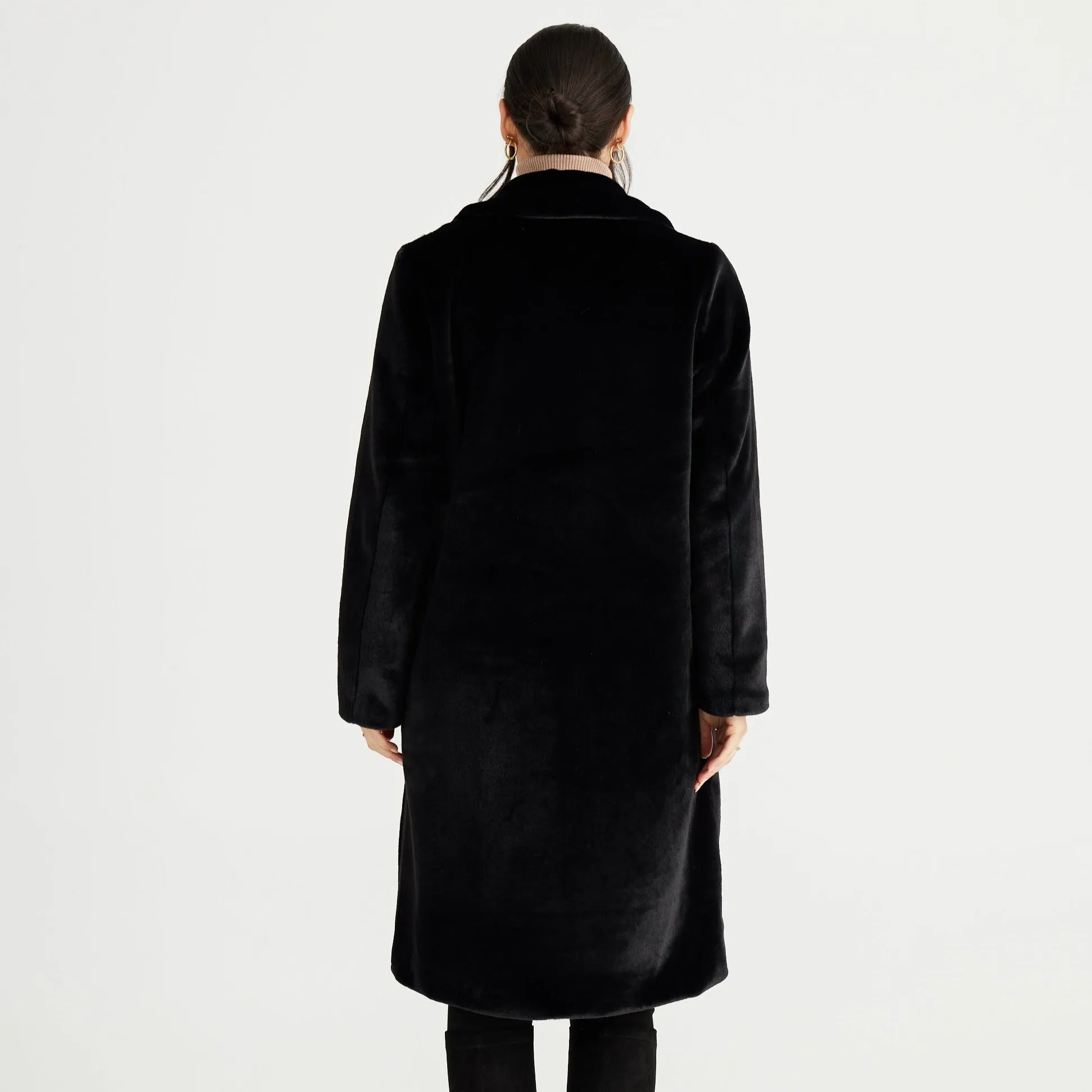 Brave and True Soho Long Coat Black