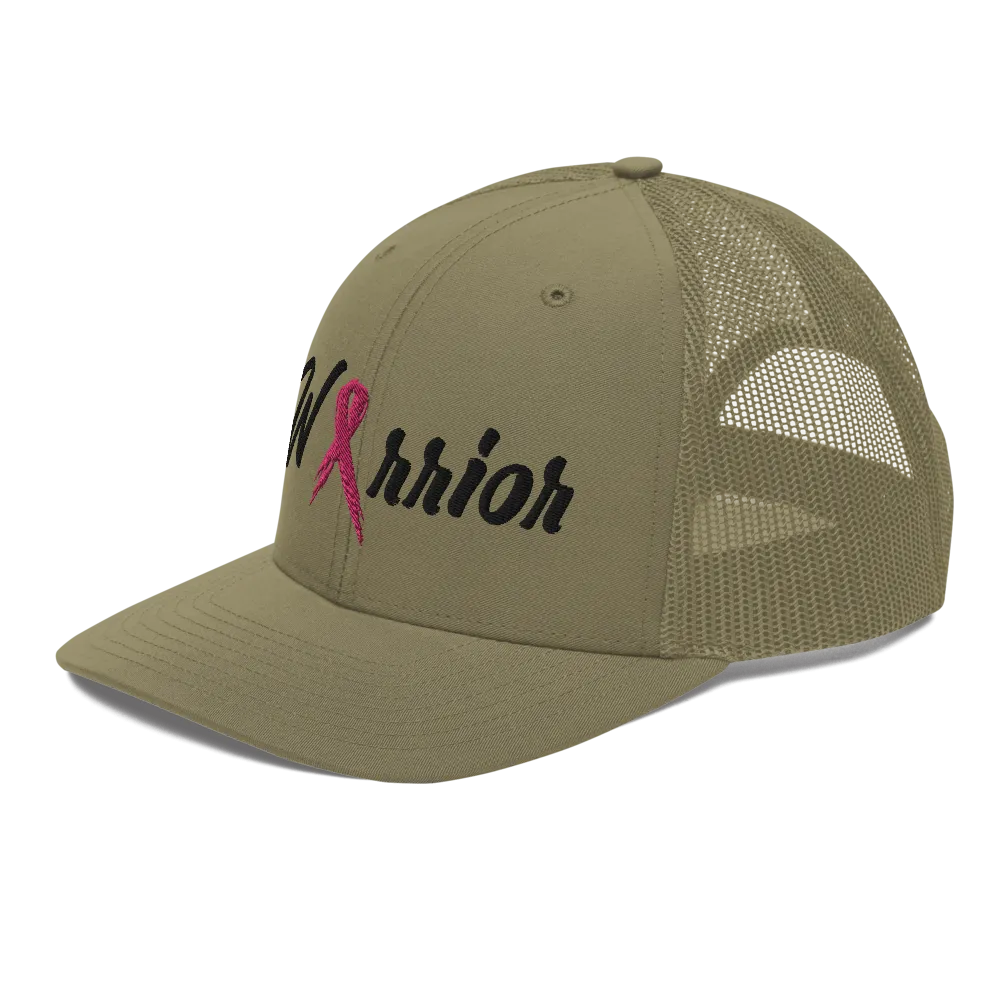 Breast Cancer Warrior Trucker Hat