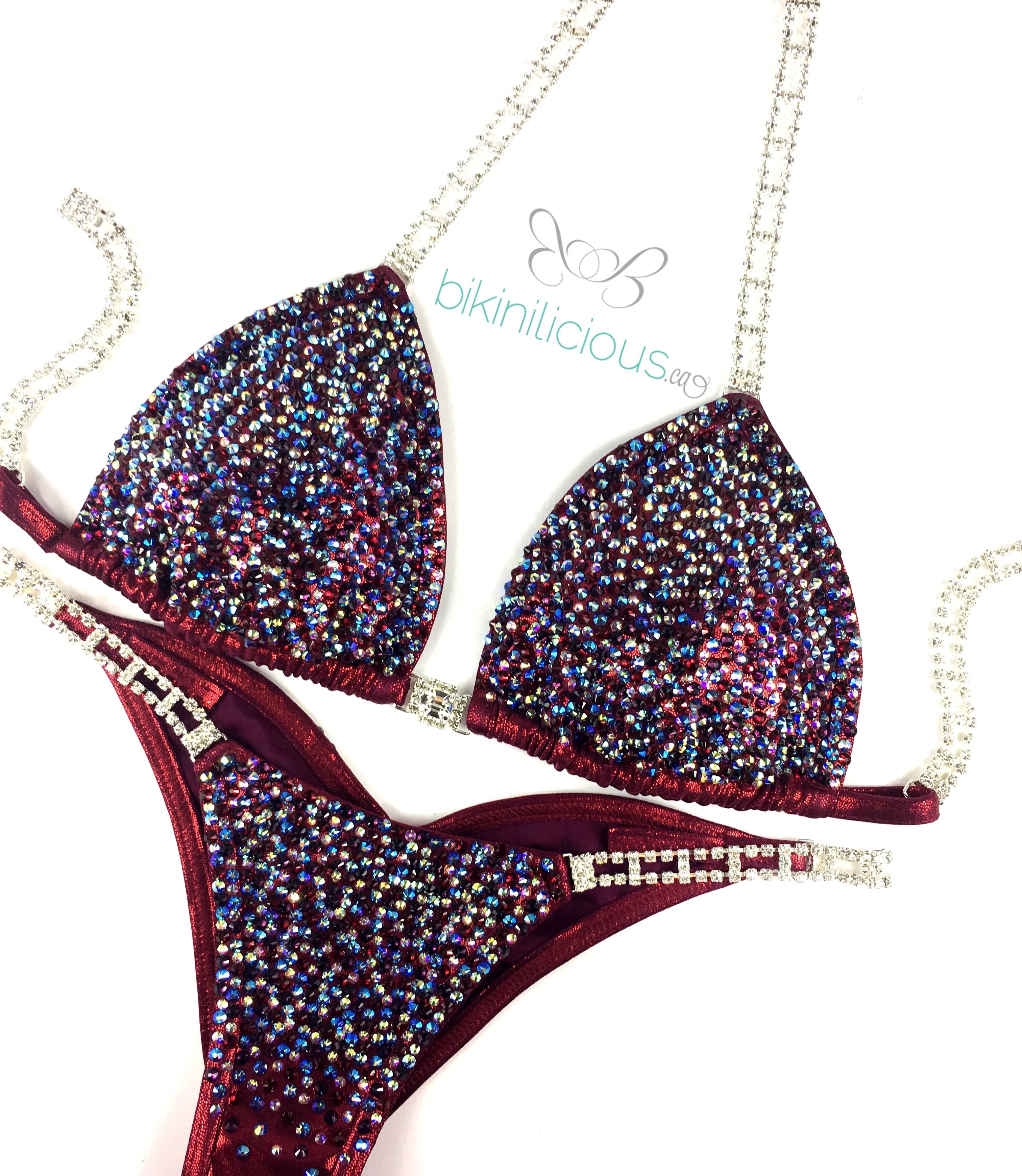 Burgundy Competition Bikini Rental