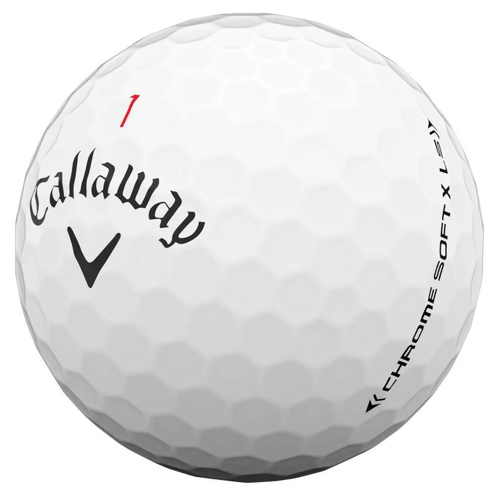 Callaway Chrome Soft X LS Golf Balls - Dozen