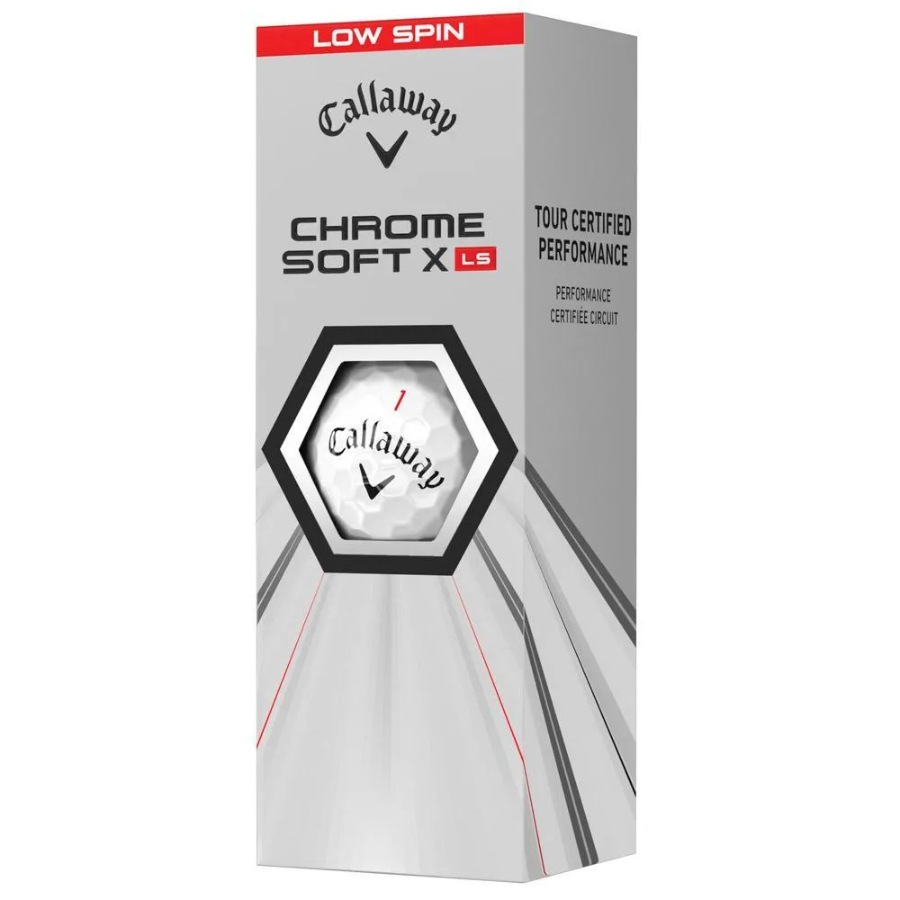 Callaway Chrome Soft X LS Golf Balls - Dozen