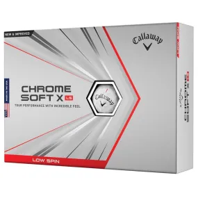 Callaway Chrome Soft X LS Golf Balls - Dozen