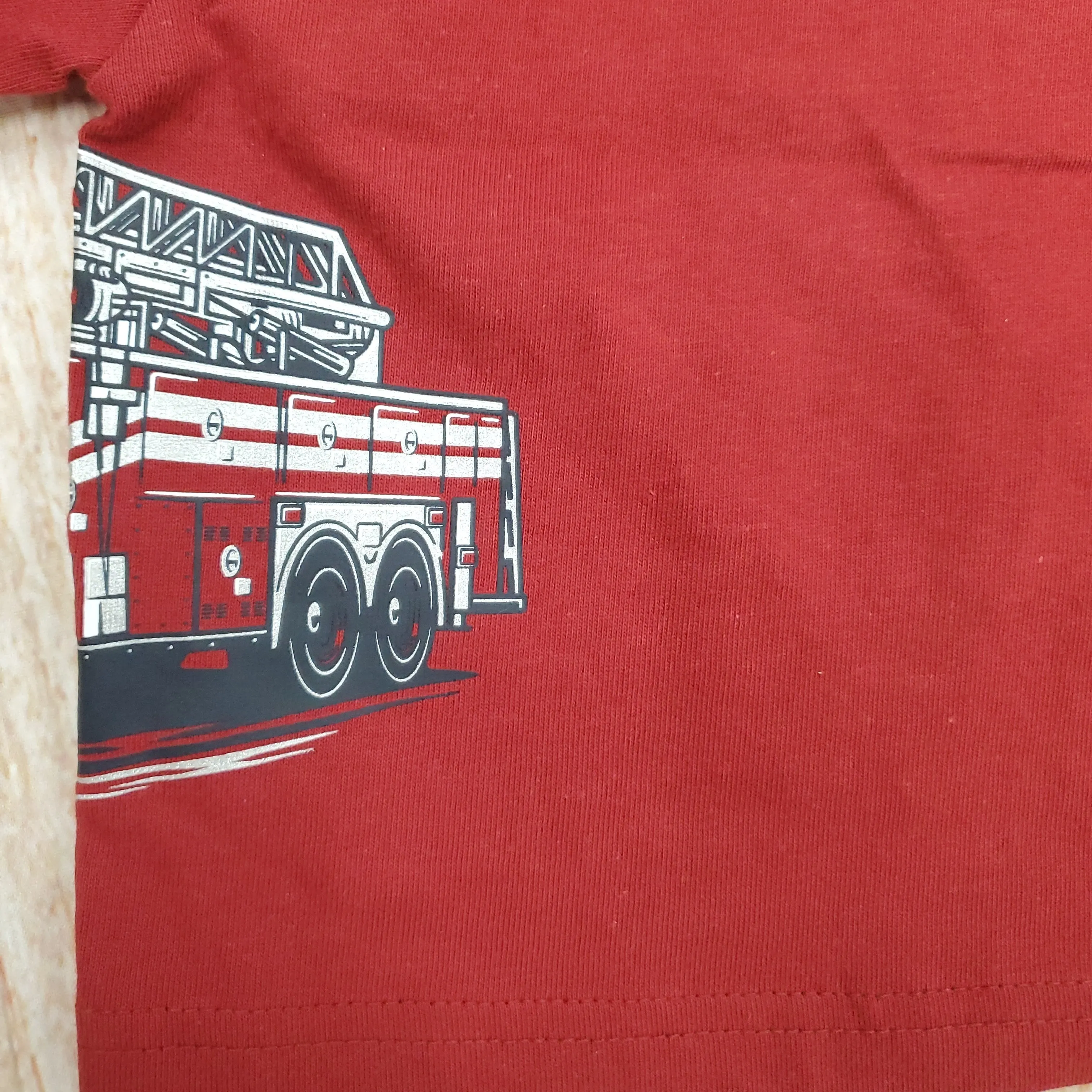 CARHARTT LONG SLEEVE FIRE TRUCK TSHIRT