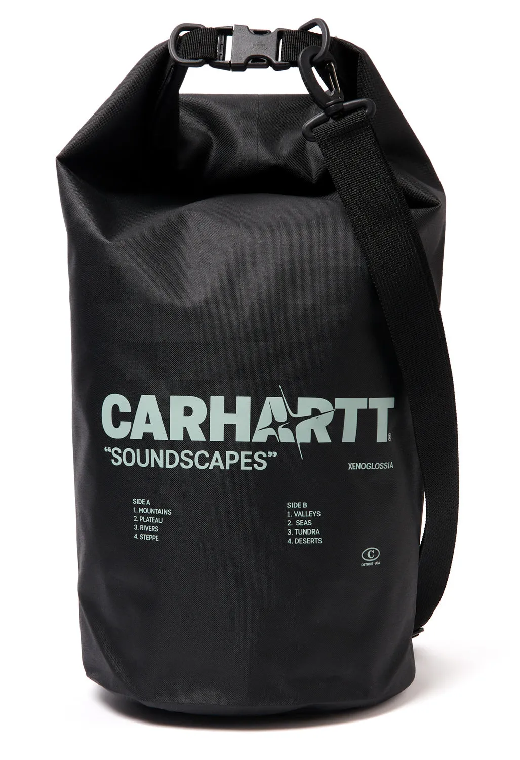 Carhartt WIP Soundscapes Dry Bag - Black