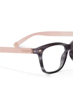 Charcoal Blush Blue Light Reading Glasses