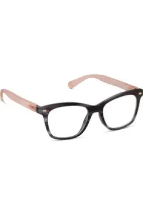 Charcoal Blush Blue Light Reading Glasses