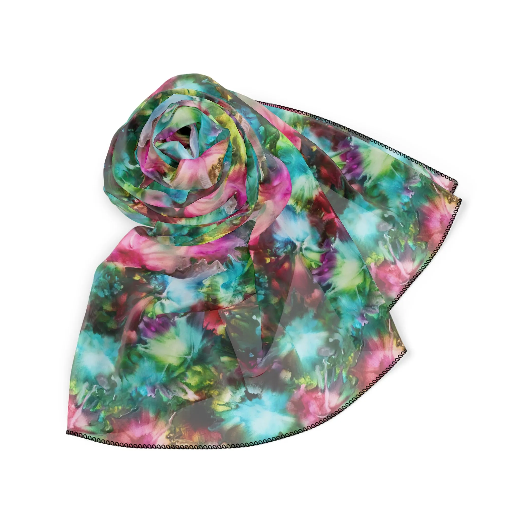 Chiffon Scarf - Angel Print