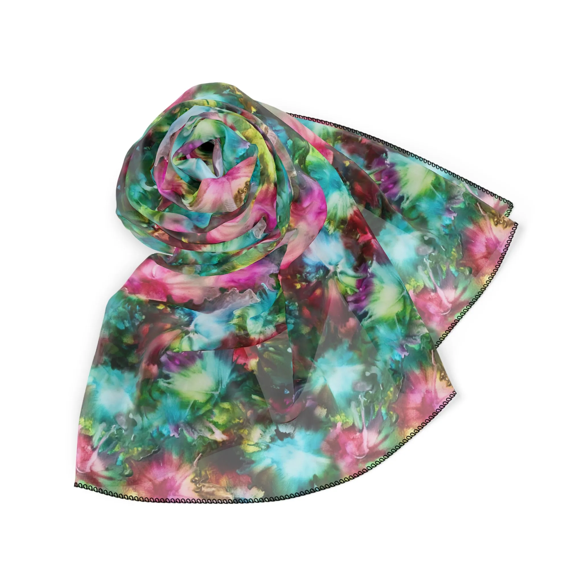 Chiffon Scarf - Angel Print