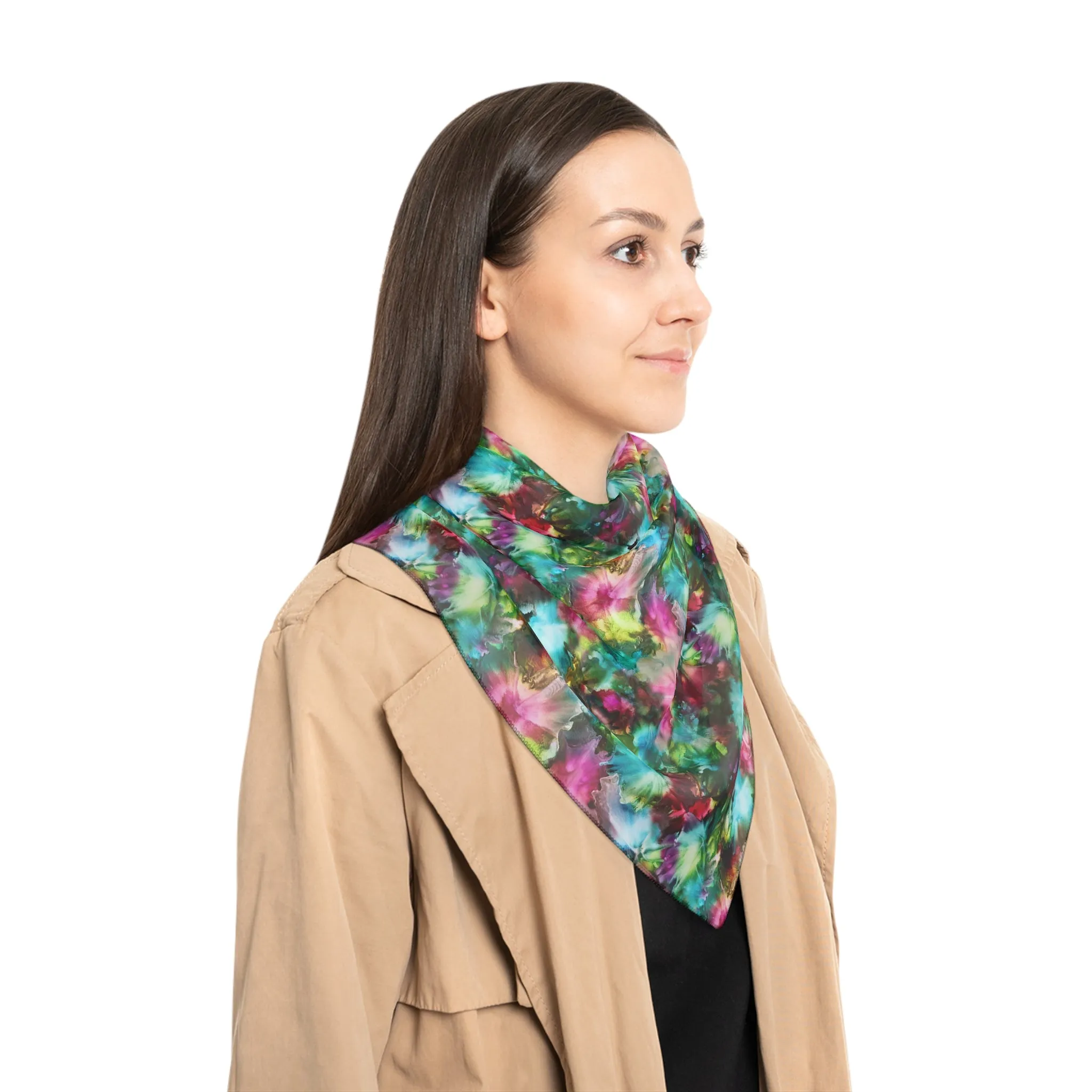 Chiffon Scarf - Angel Print