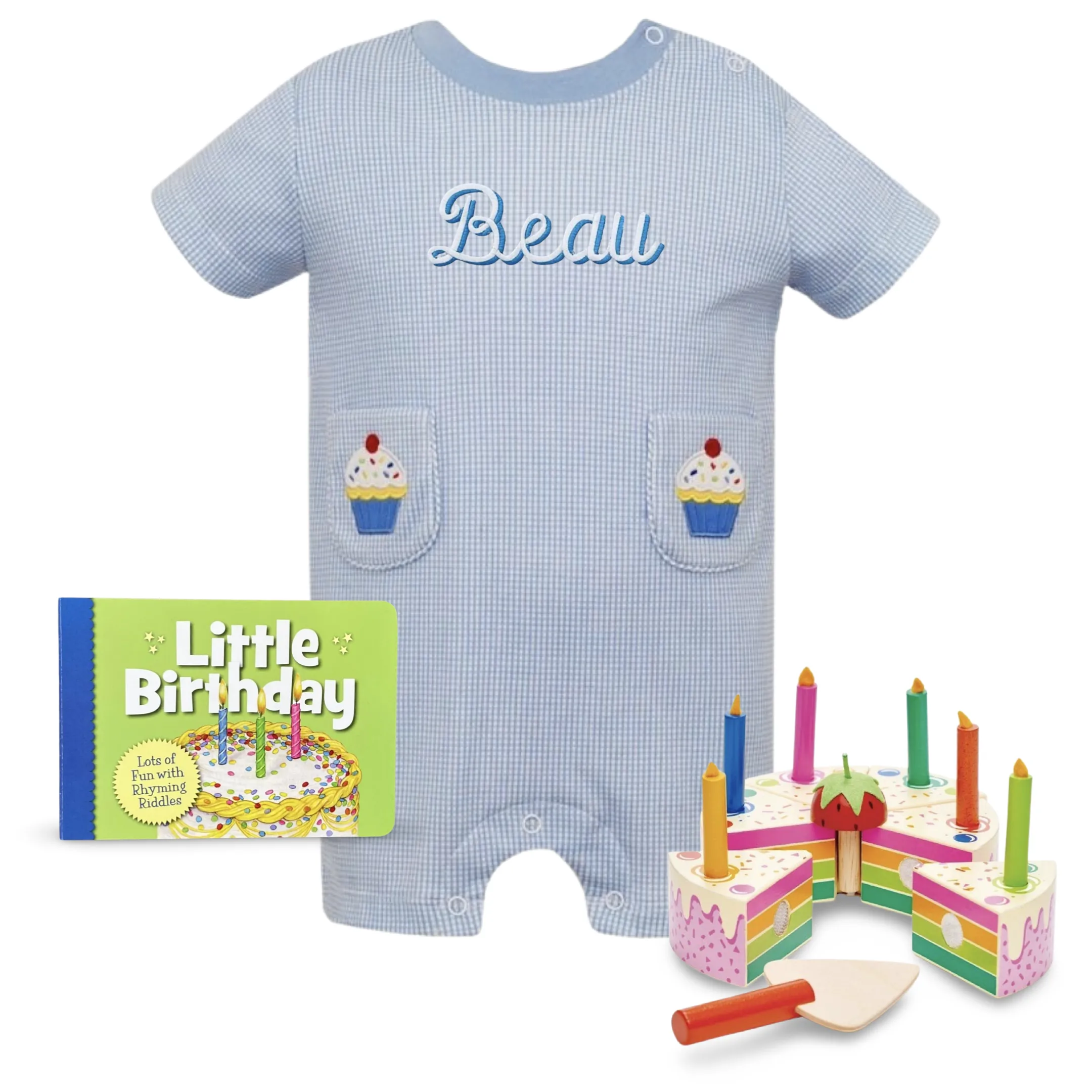 CLCH Romper - Blue Birthday