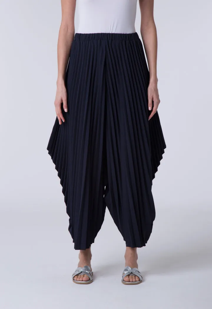 Cropped Pleated Trouser