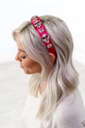 Crystal Flower Baroque Headband