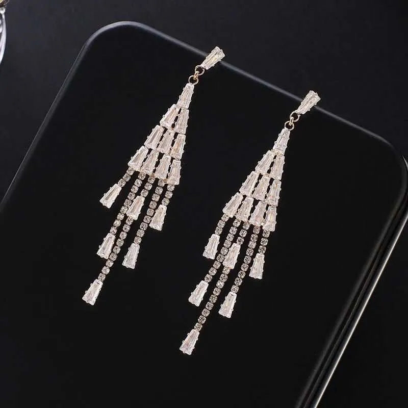 Cubic zirconia earrings