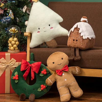 Cute Christmas Wreath Plushie