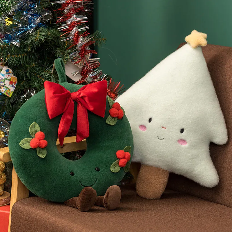 Cute Christmas Wreath Plushie