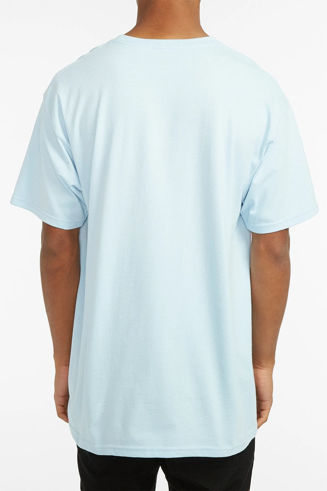 DC Guys Blue Flowker Short Sleeve Tee