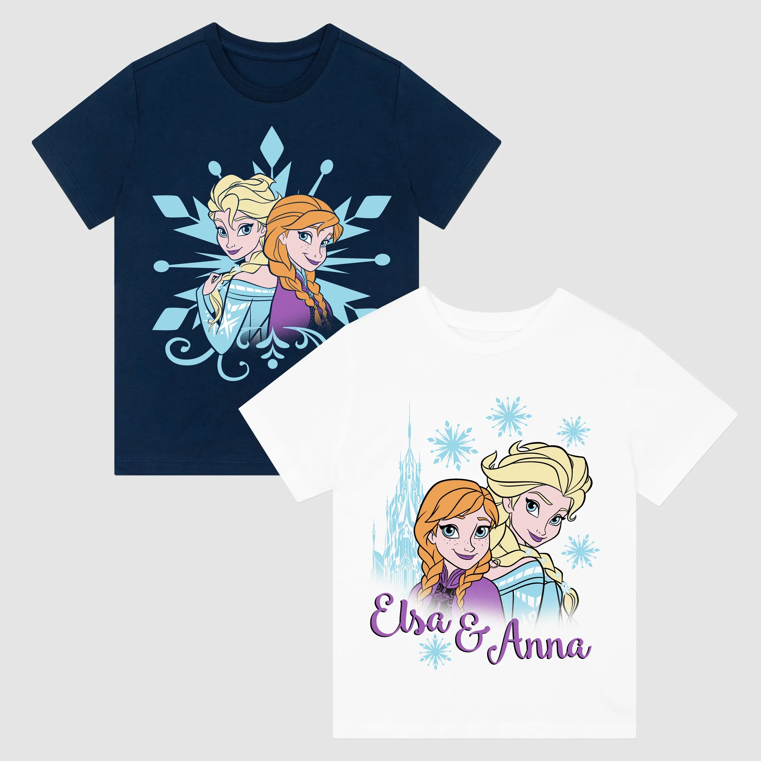 Disney Frozen T-Shirts 2-Pack