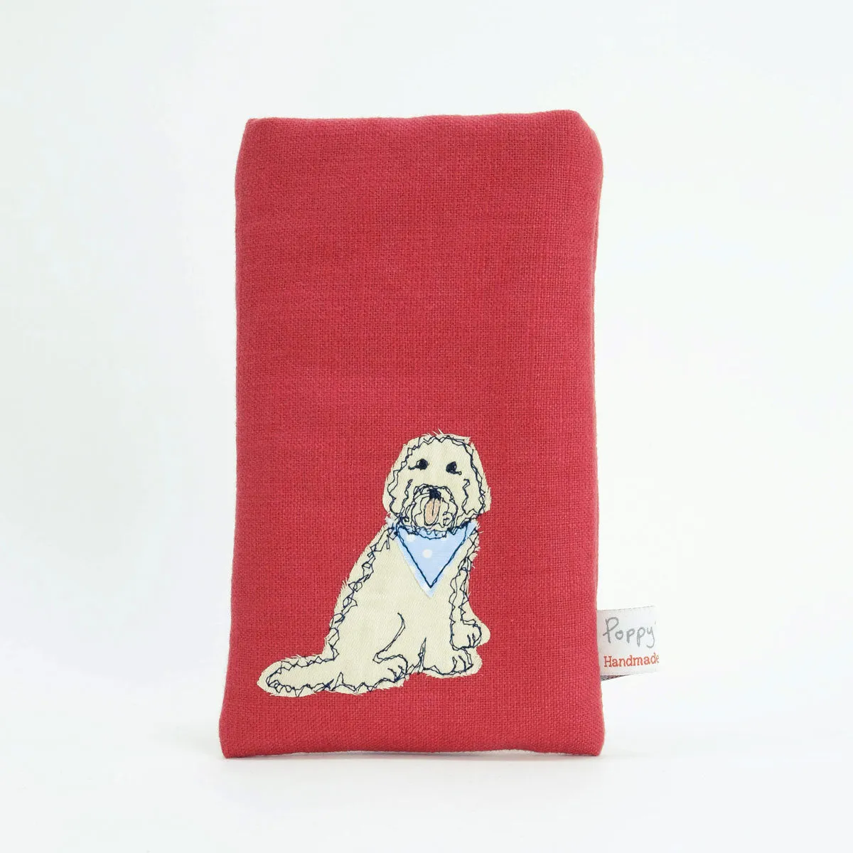 doodle dog - phone/glasses case