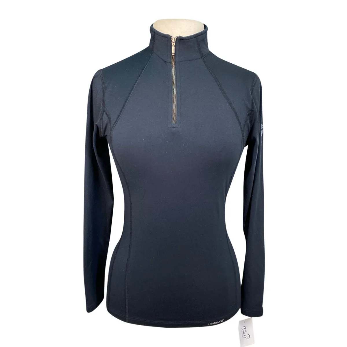 Dover Saddlery 'HeatBlast' Long Sleeve in Black - Women's Small