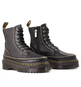 Dr.Martens Jadon Zip Black Milled Nappa 30783001