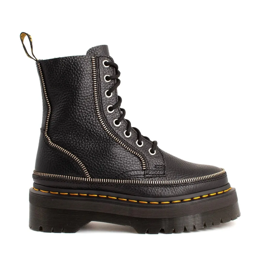 Dr.Martens Jadon Zip Black Milled Nappa 30783001