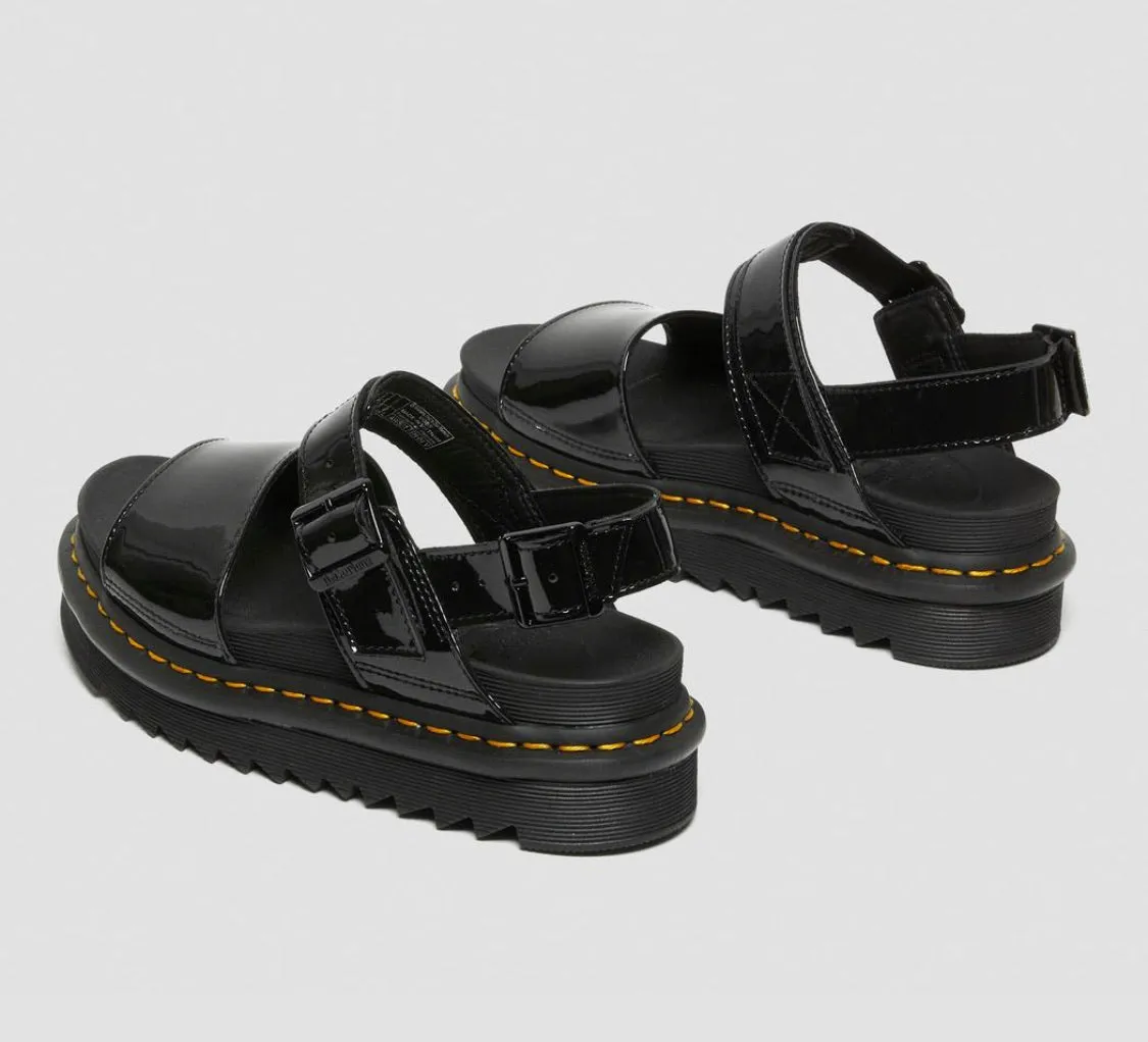 Dr.Martens Sandalen Voss Black Patent 25773001