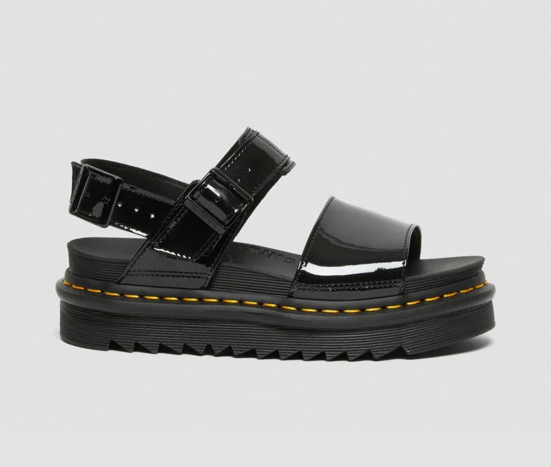 Dr.Martens Sandalen Voss Black Patent 25773001