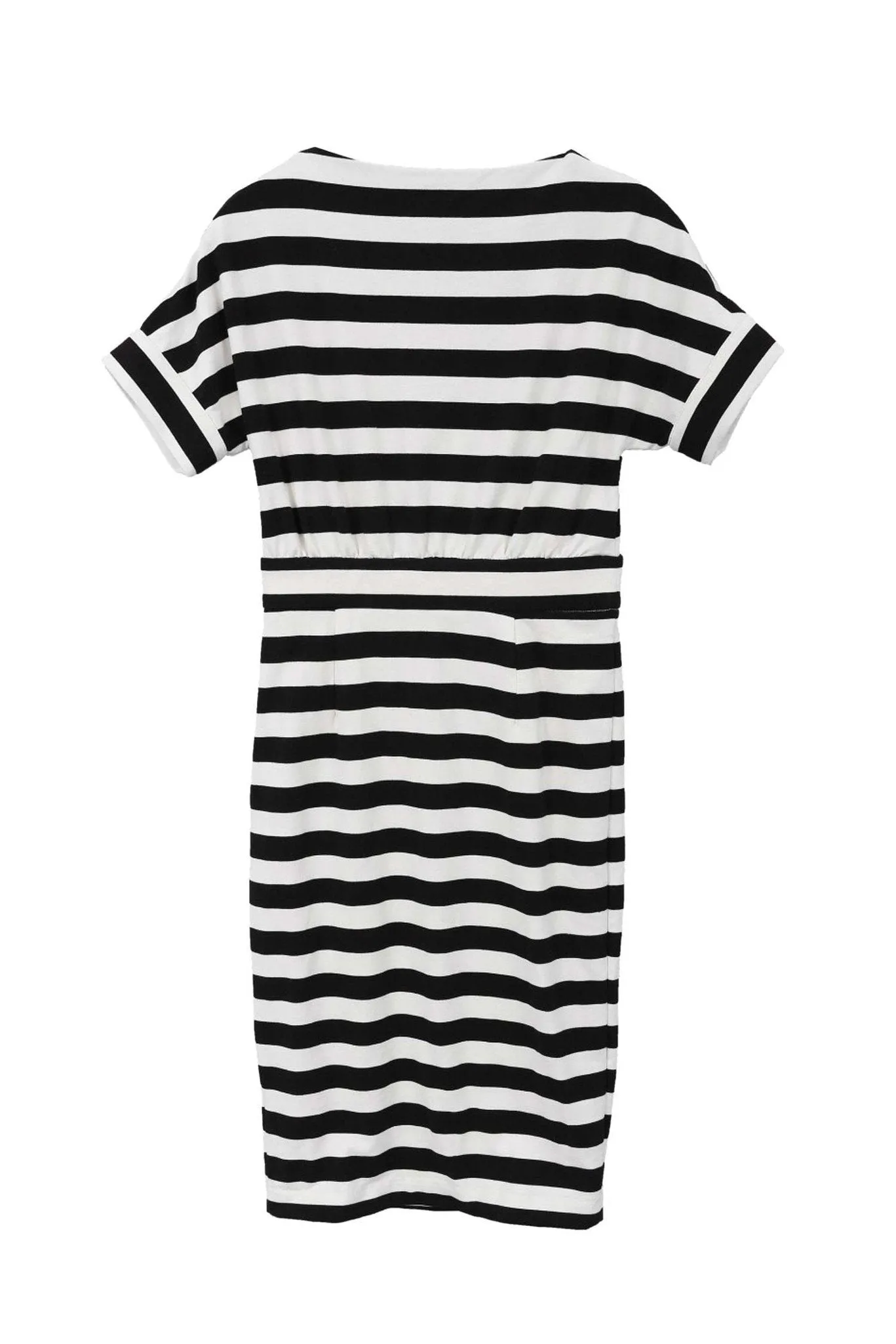 Easy Summer Striped Dress Black & White