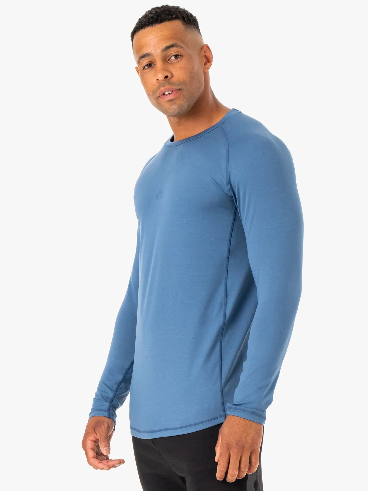 Enhance Long Sleeve Training Top - Blue