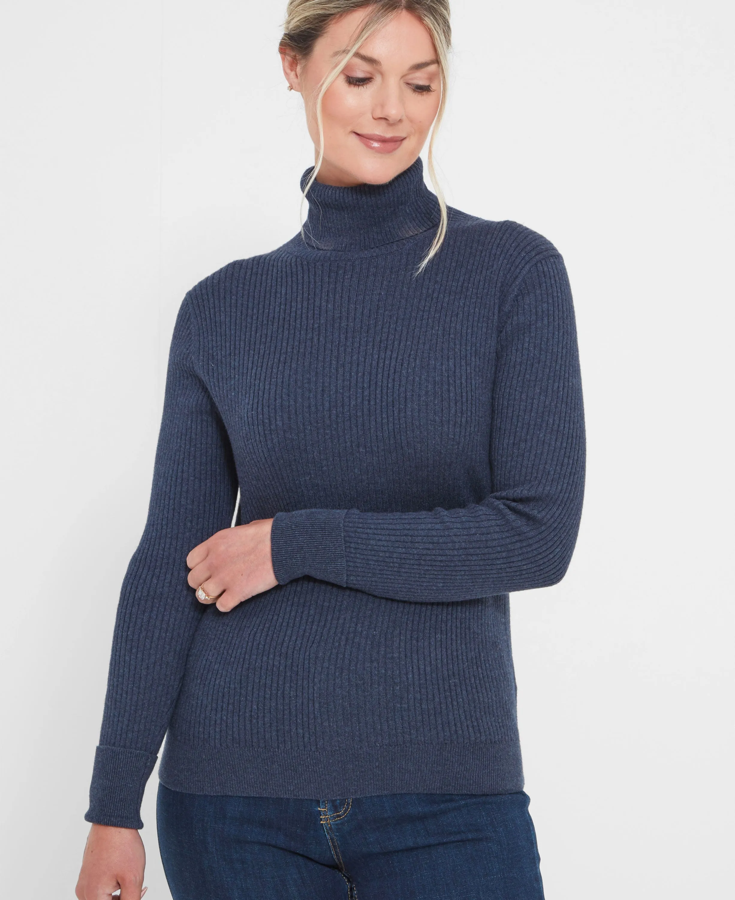 Etive Jumper - Slate Navy