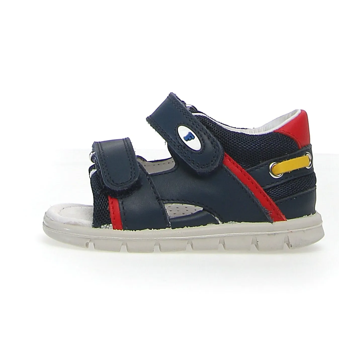 Falcotto Boy's and Girl's Mojave Sandals - Navy/Red