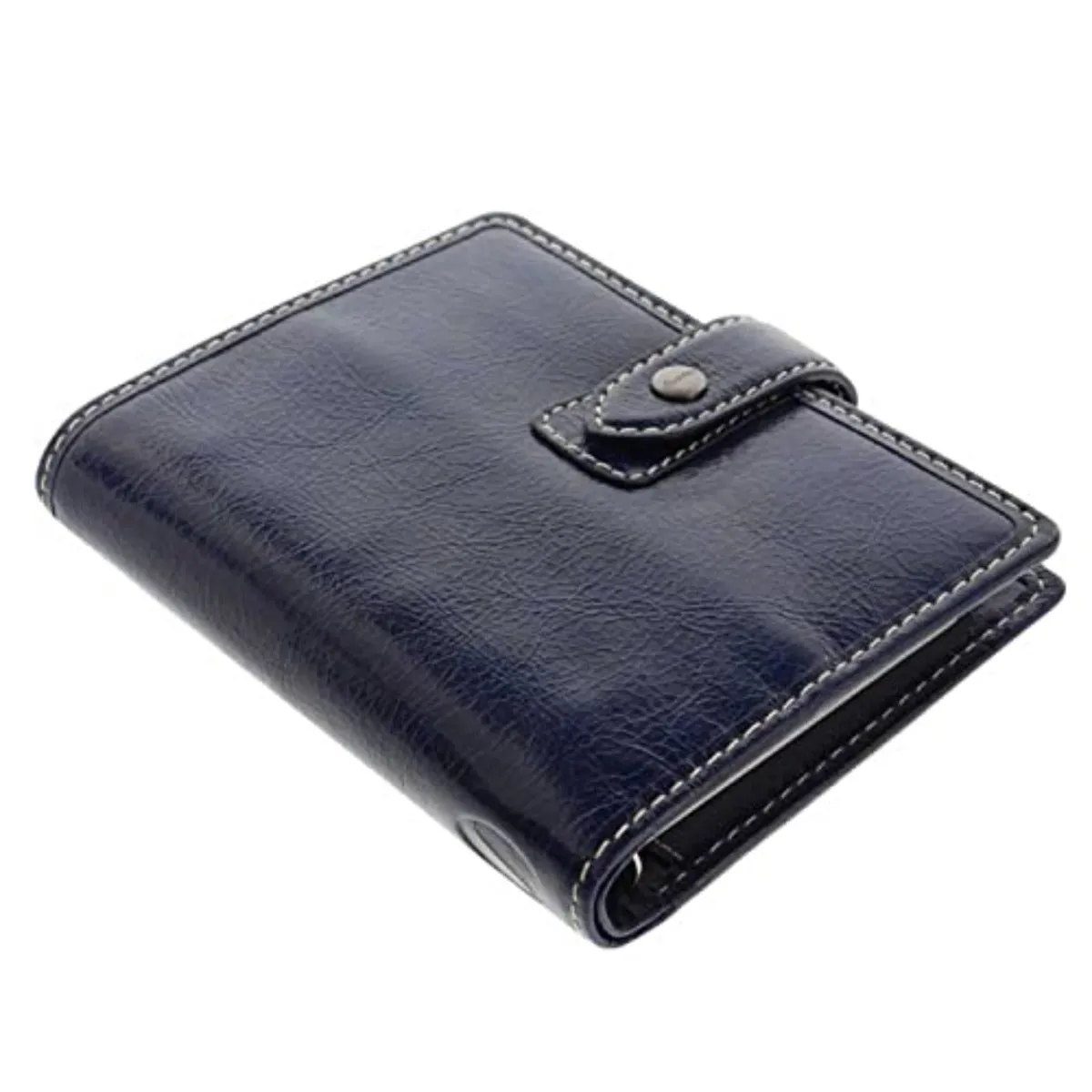 Filofax Malden Pocket Navy Leather Organizer Agenda Calendar 2024