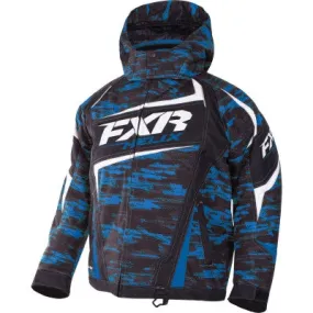 FXR Helix Youth Jacket Blue/Char