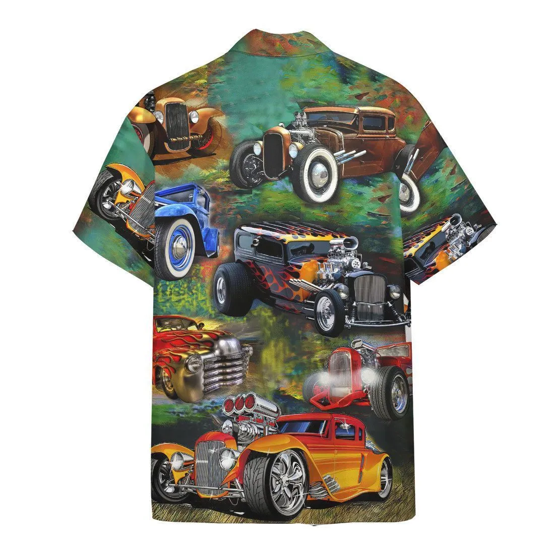 Gearhuman 3D Hot Rod Awesome Hawaii Shirt