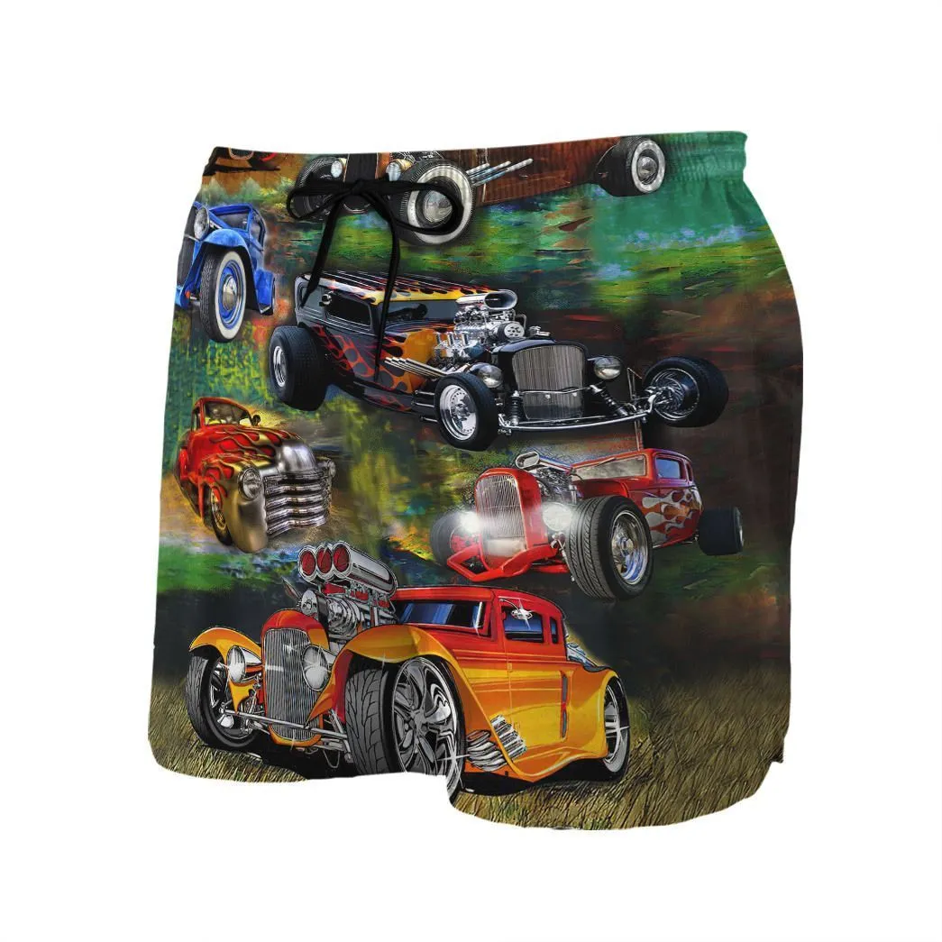 Gearhuman 3D Hot Rod Awesome Hawaii Shirt