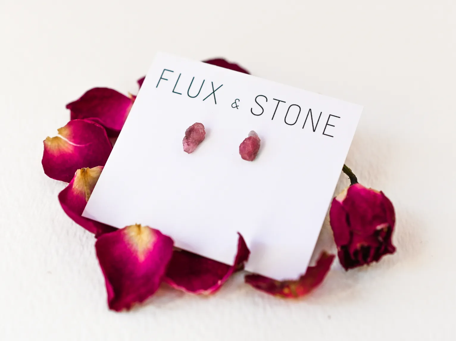 Gemstone Studs - Tourmaline