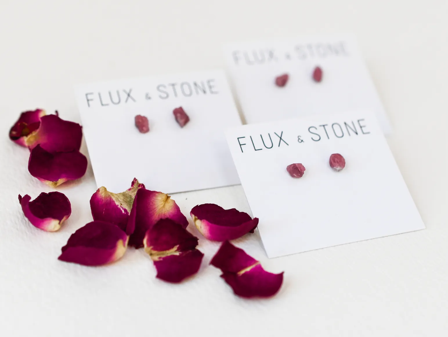 Gemstone Studs - Tourmaline