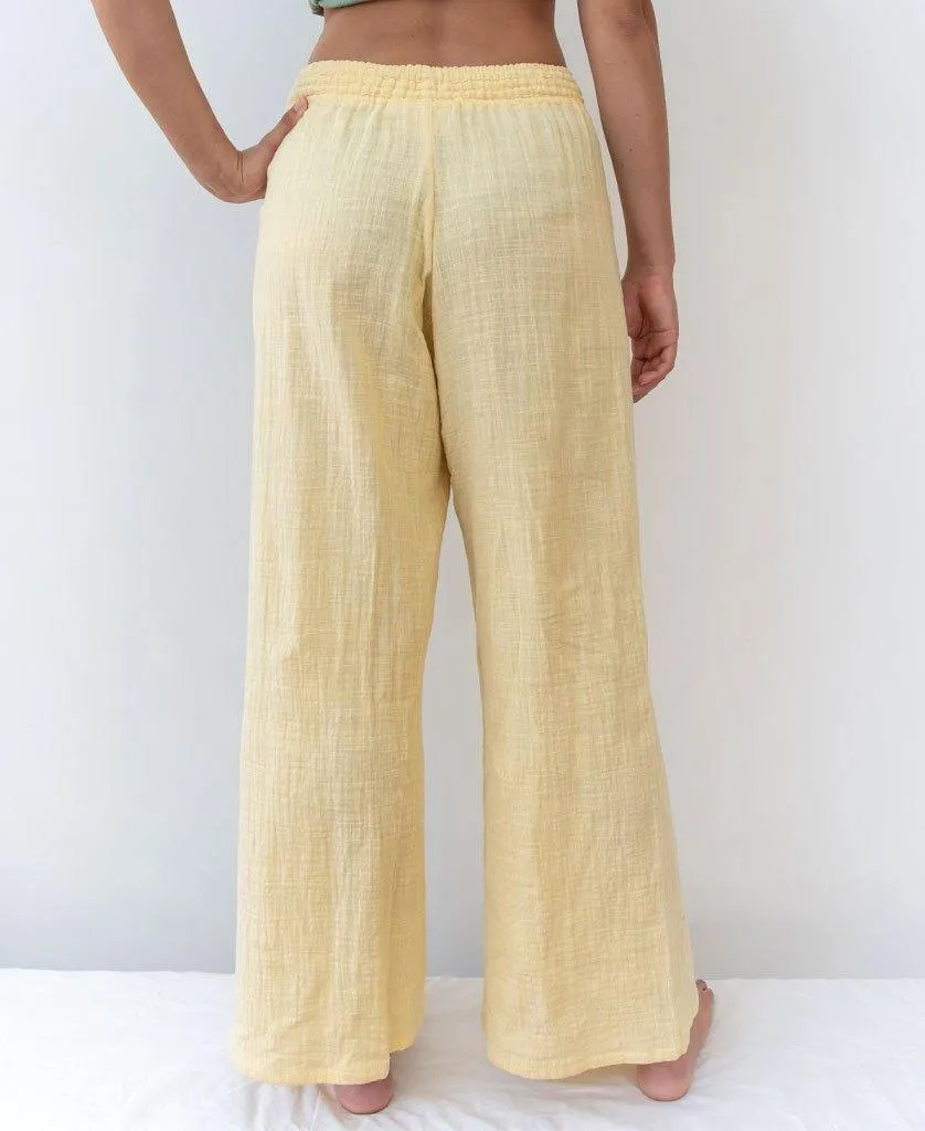 Gia Pant | Bleached Gold