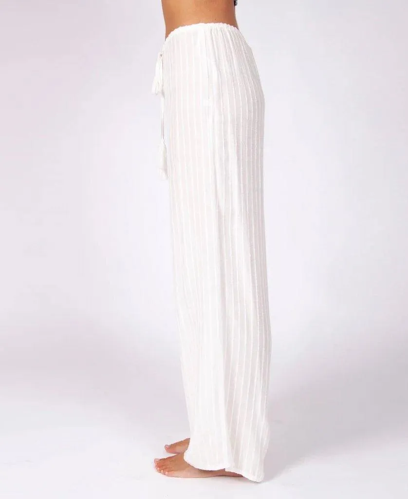 Greta Pant | Stripe Linen