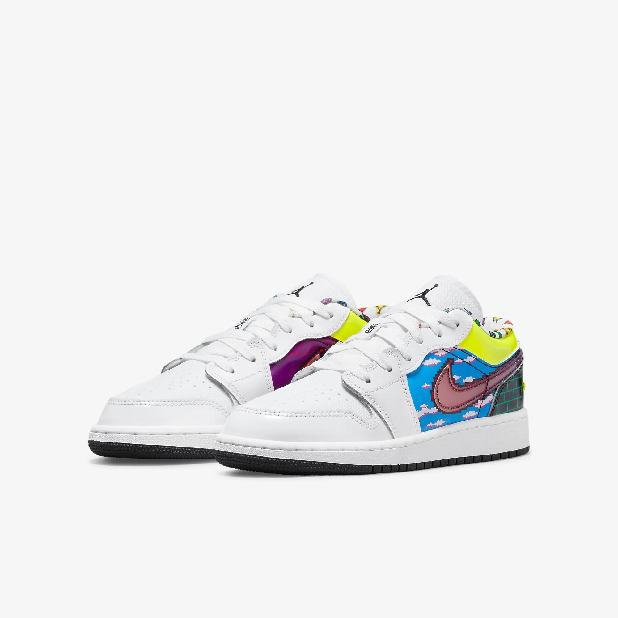 (GS) Air Jordan 1 Low 'Old School Gaming' (2022) DM8969-114