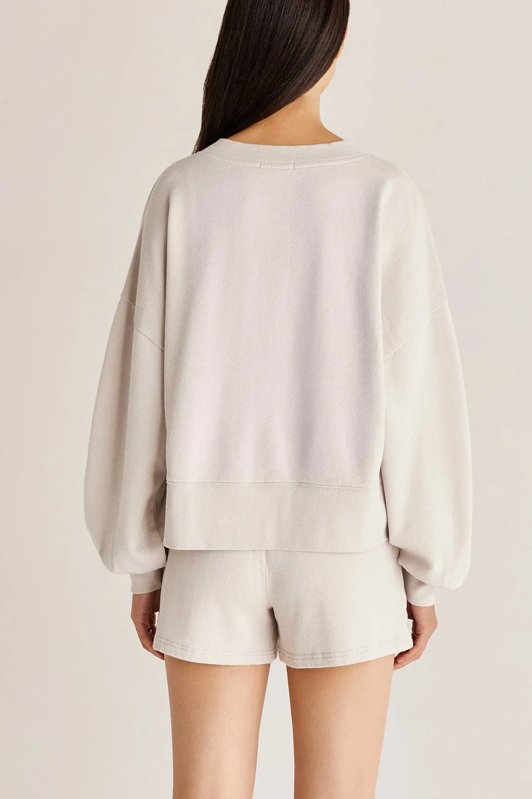 Hana Henley Sweatshirt