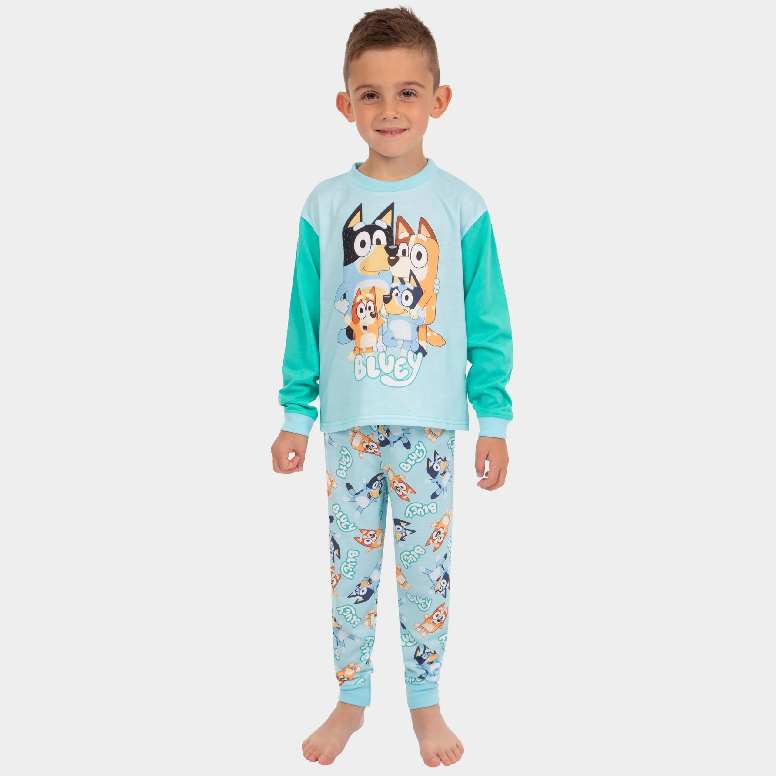 Heeler Family Bluey Pajamas - Long Sleeve