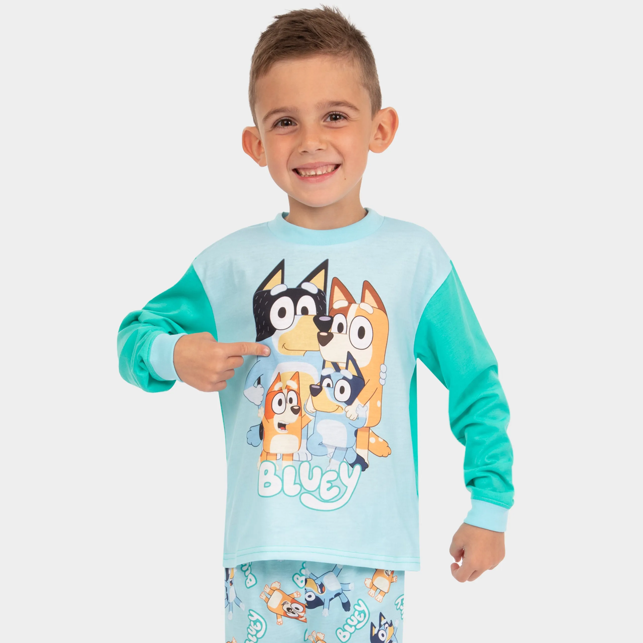 Heeler Family Bluey Pajamas - Long Sleeve