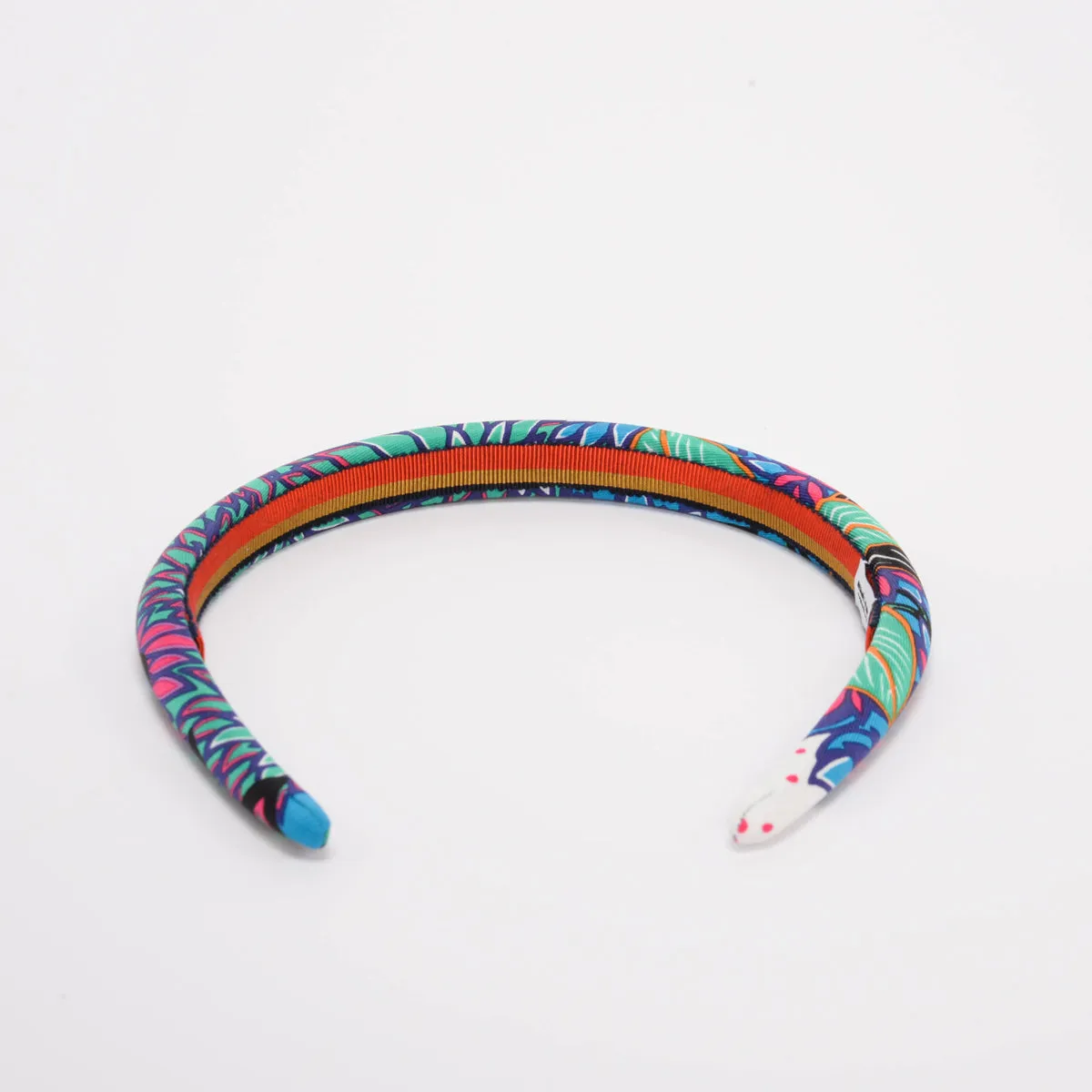 Hermes Multi Colour Silk Wild Singapore Elsa Headband